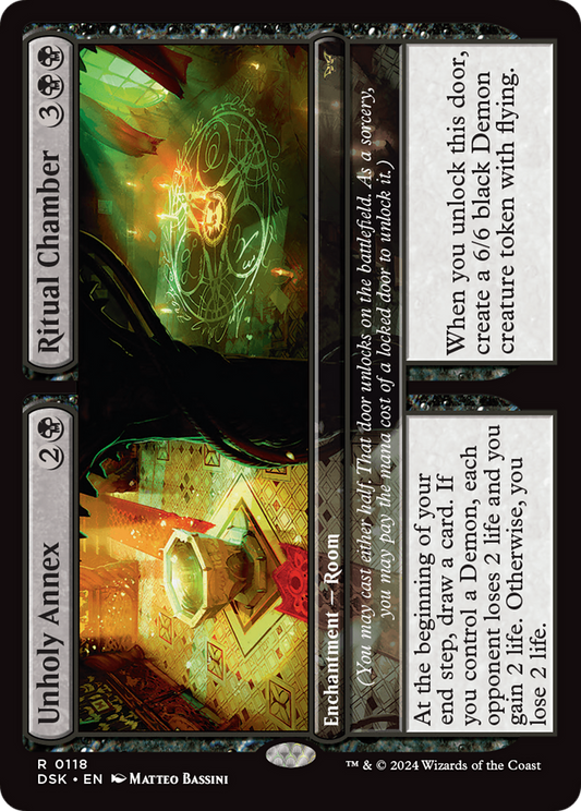 Unholy Annex // Ritual Chamber (DSK-118) - Duskmourn: House of Horror