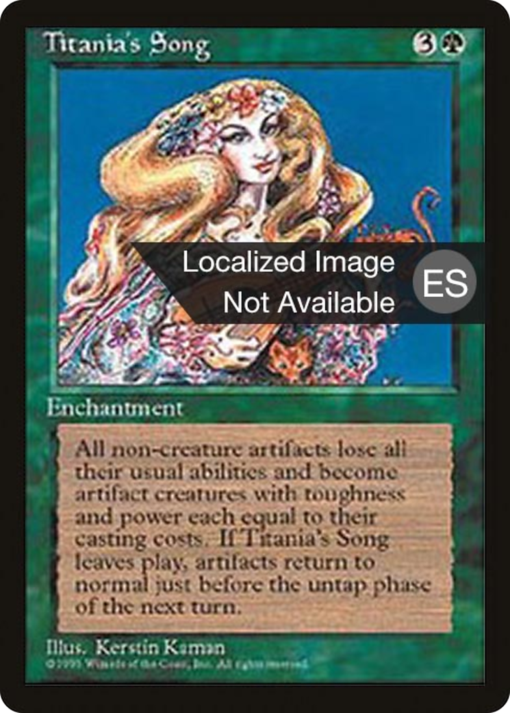 Titania's Song [Fourth Edition Foreign Black Border]
