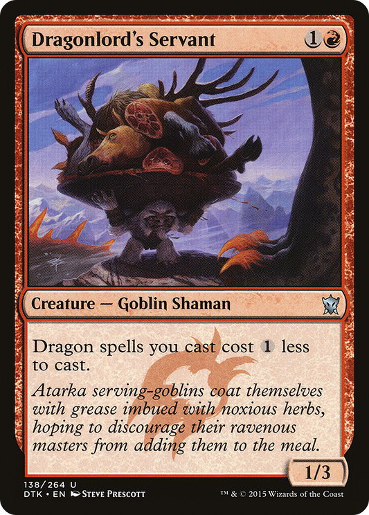 Dragonlord's Servant [Dragons of Tarkir]