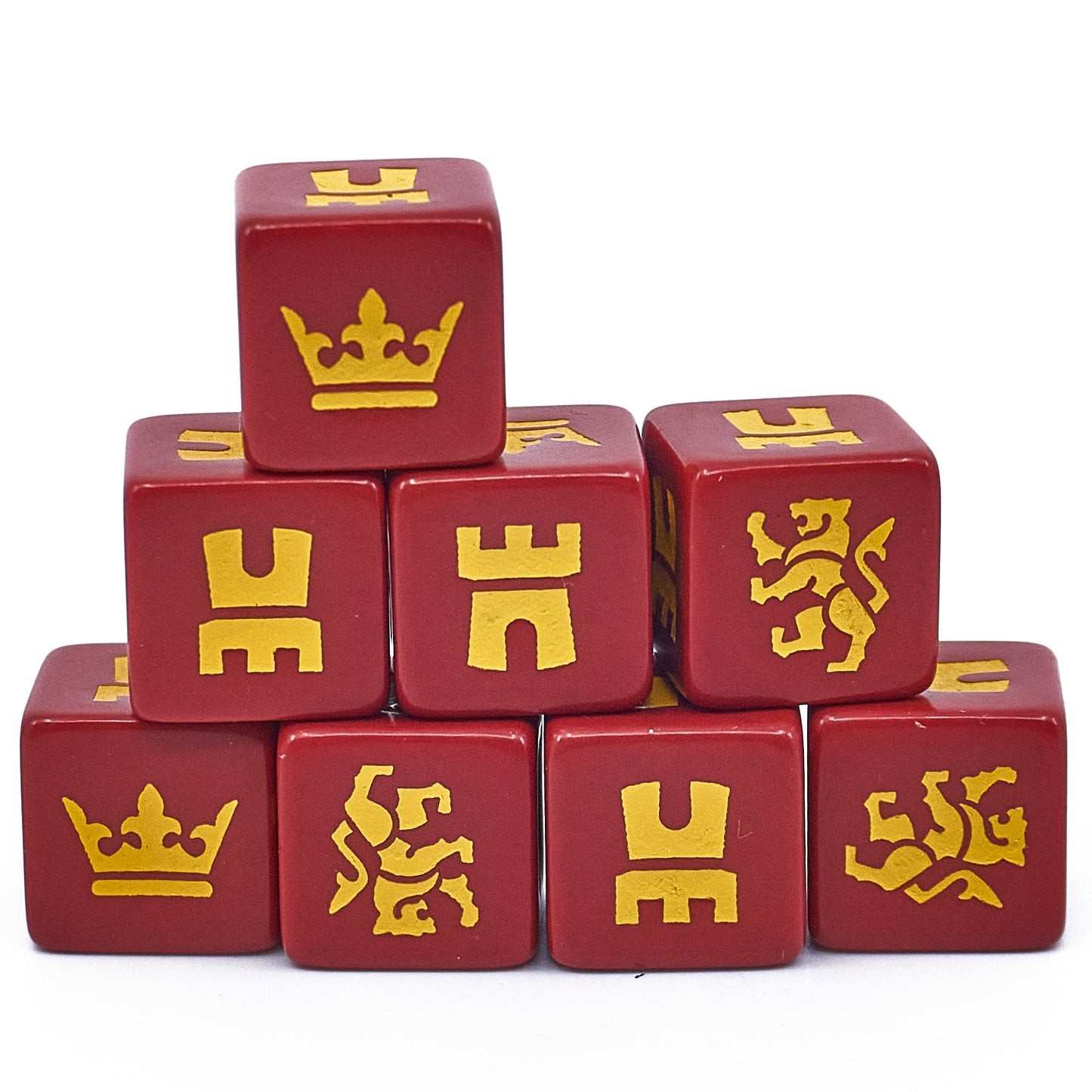 Saga Dice - Age of Chivalry Red (SD19)