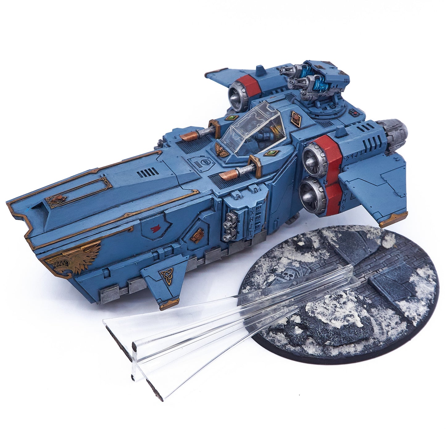 Space Wolves - Stormfang Gunship (10027) - Used