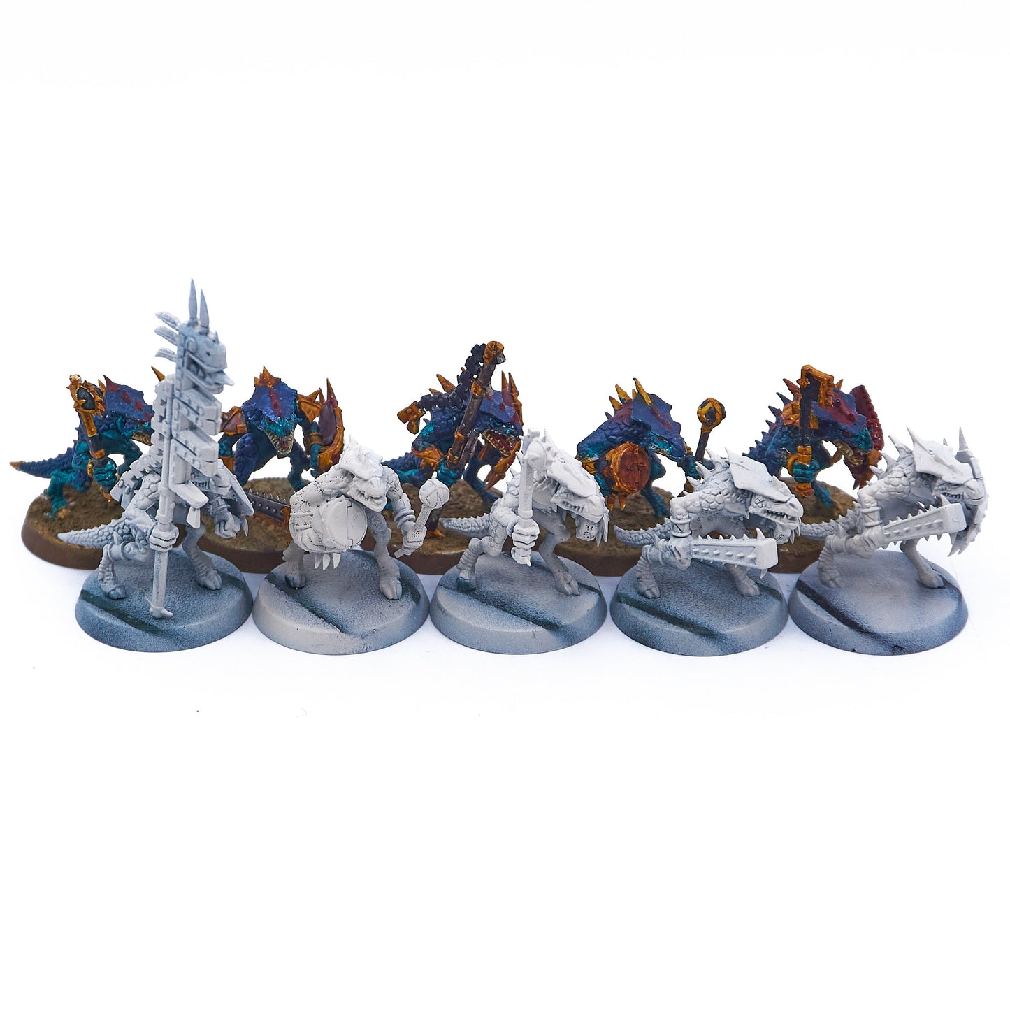 Seraphon - Saurus Warriors Lot (10054) - Used