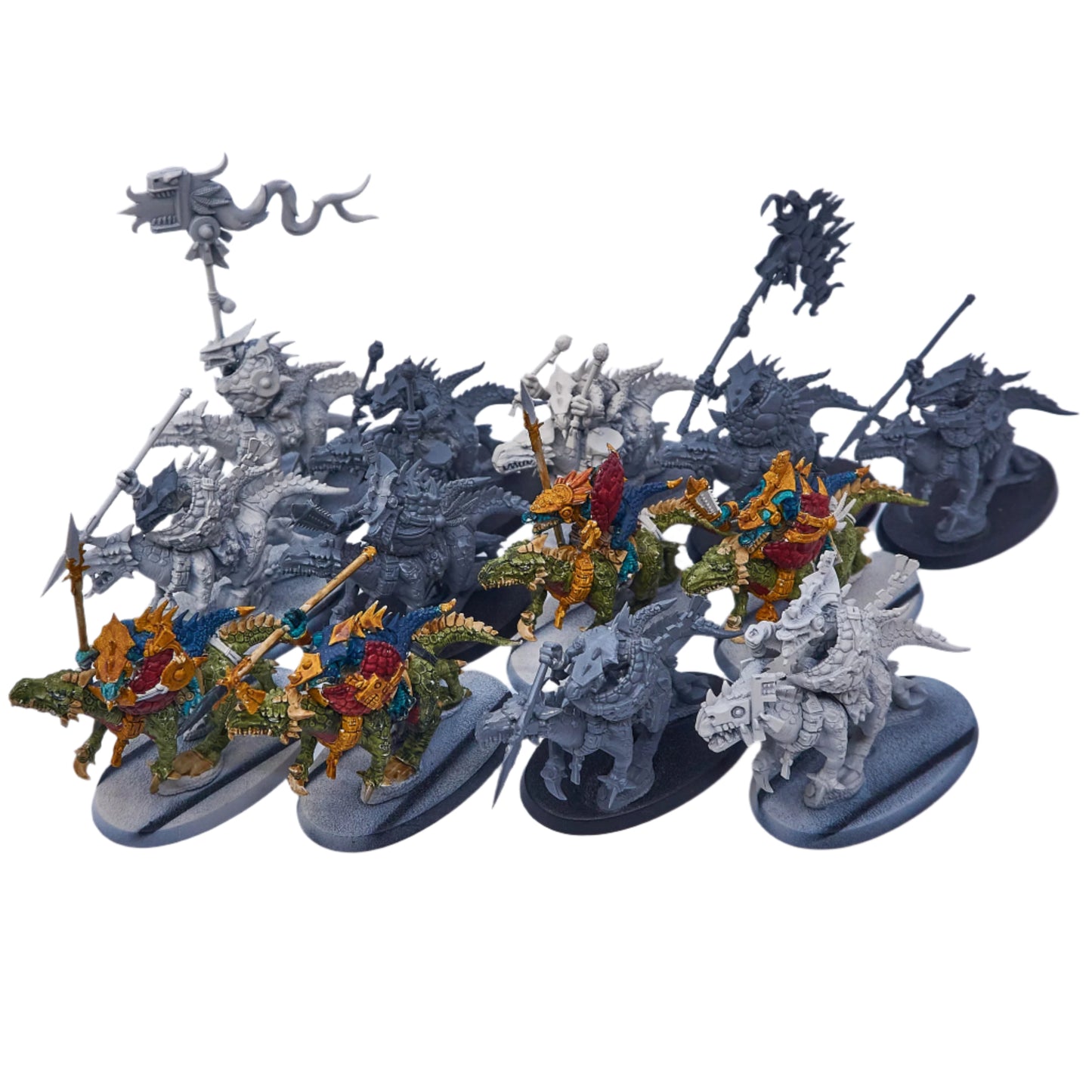 Seraphon - Saurus Knights Lot (10060) - Used