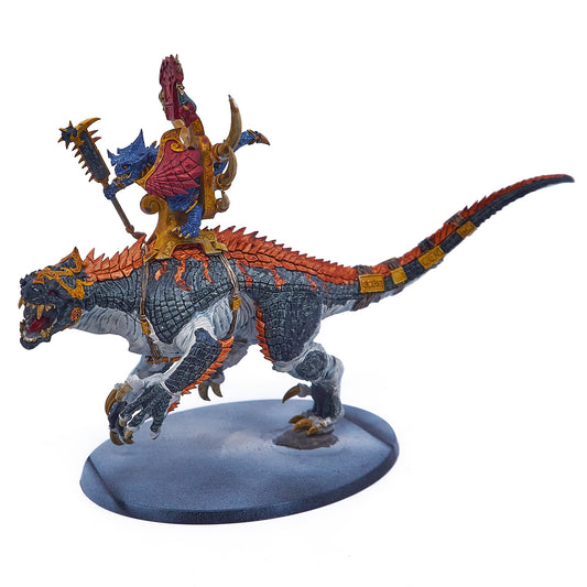 Seraphon - Saurus Scar-Veteran on Carnosaur (10063-V) - Used