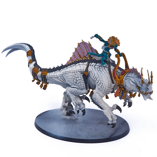 Seraphon - Skink Oracle on Troglodon (10065-V) - Used