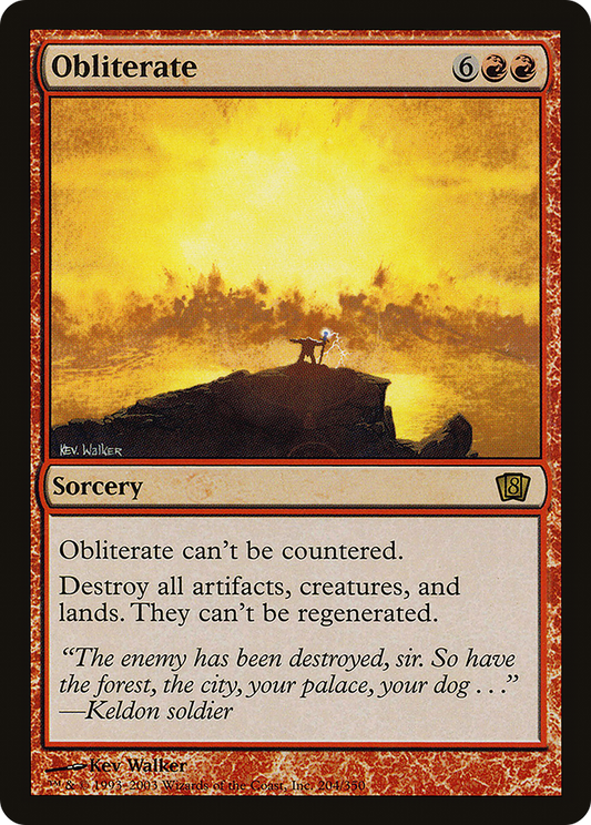 Obliterate [Eighth Edition]