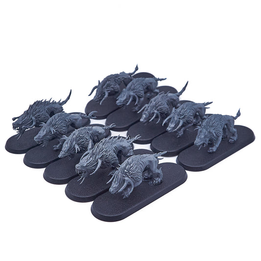 Warriors of Chaos - Chaos Warhounds (10263) - Used
