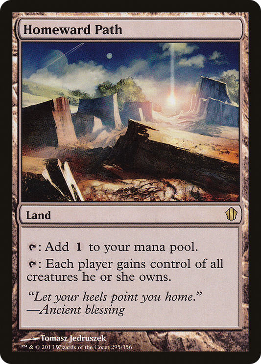 Homeward Path [Commander 2013]