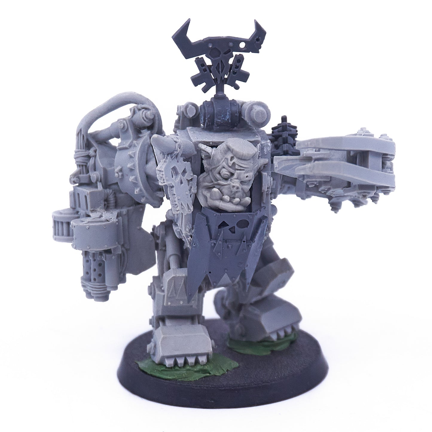 Orks - Warboss in Mega Armour (Converted) (10453-V) - Used
