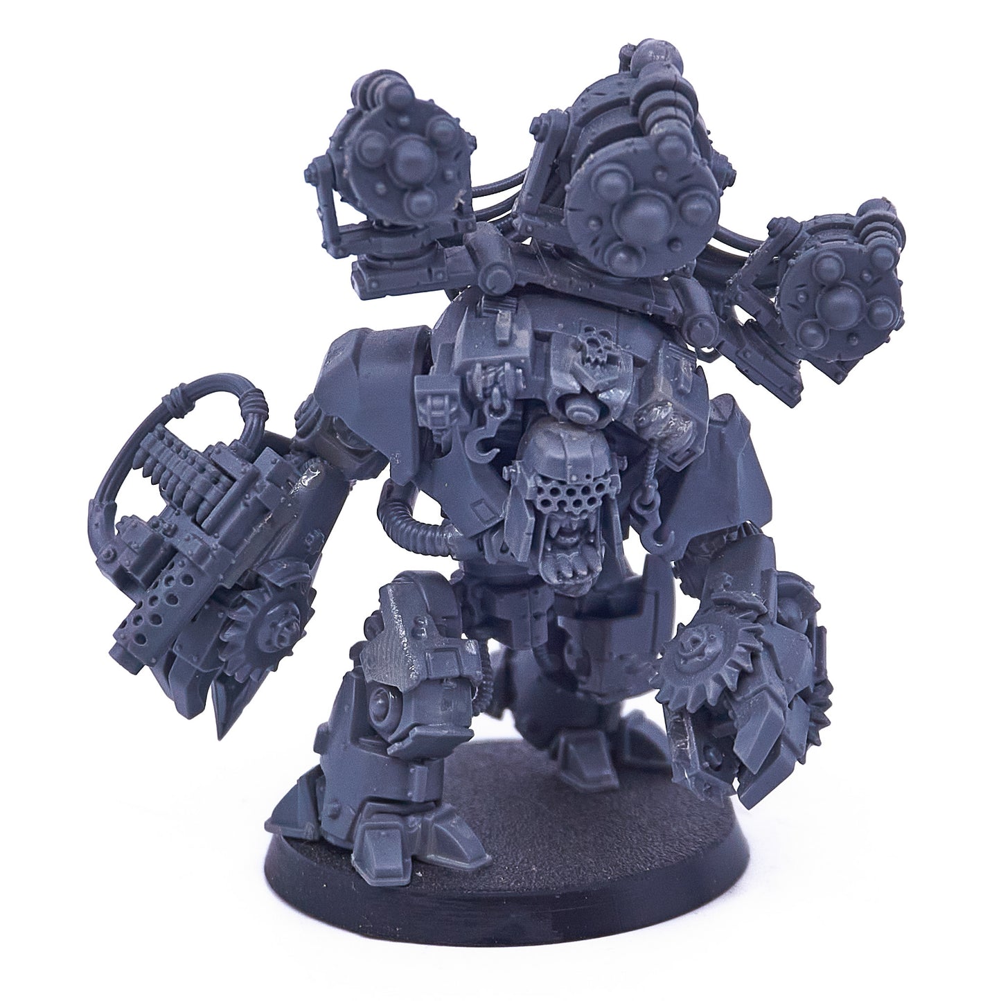 Orks - Big Mek in Mega Armour (Converted) (10455-V) - Used