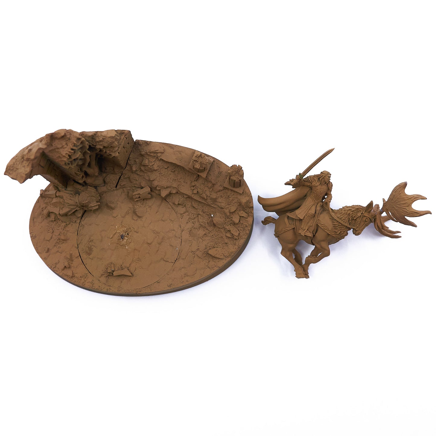 Middle-Earth - Thranduil, King of the Woodland Realms on Elk (10596) - Used