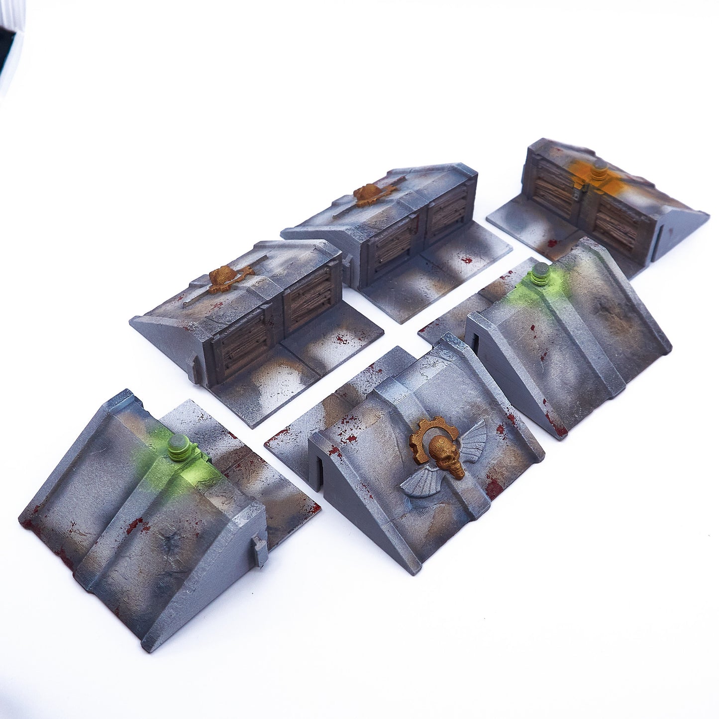 Terrain - Bloody Bunkers and Trenches Lot (10638-BS) - Used