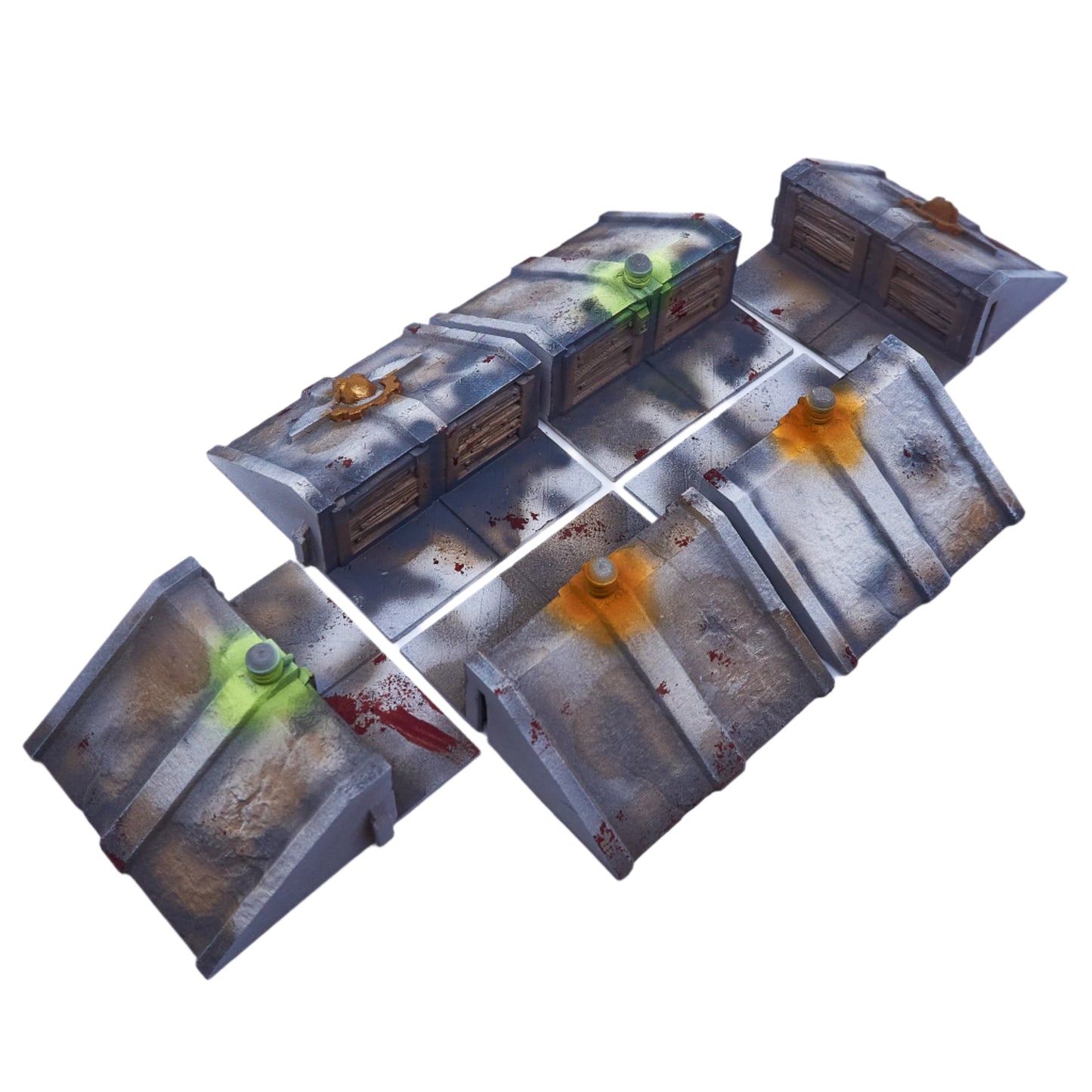 Terrain - Bloody Bunkers and Trenches Lot (10638-BS) - Used