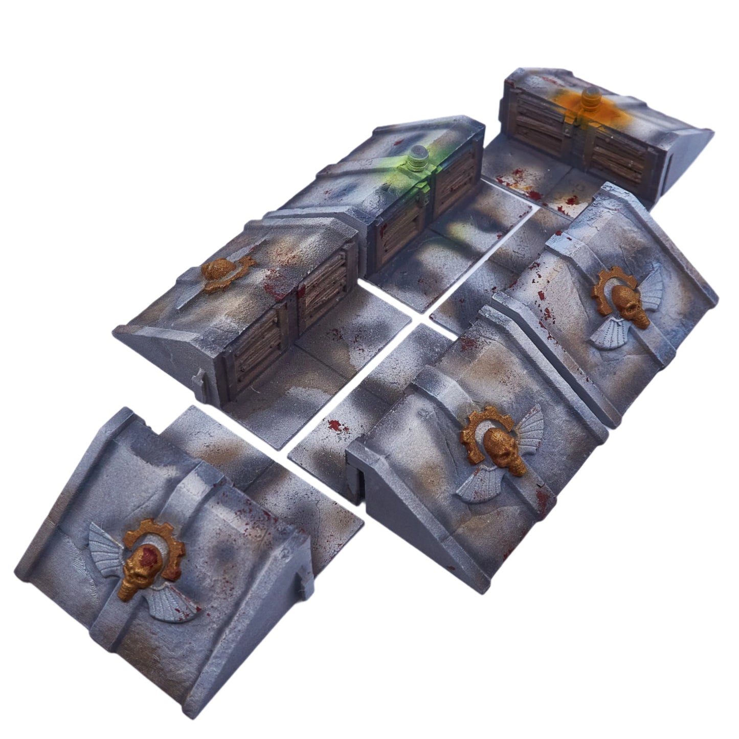 Terrain - Bloody Bunkers and Trenches Lot (10638-BS) - Used