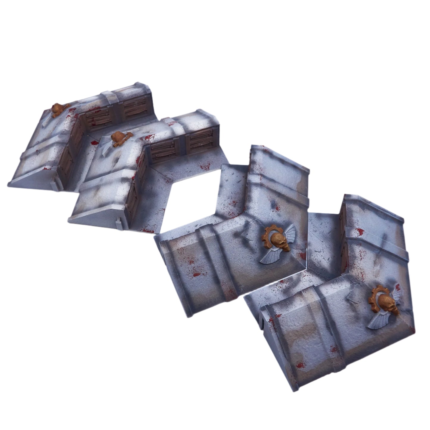 Terrain - Bloody Bunkers and Trenches Lot (10638-BS) - Used