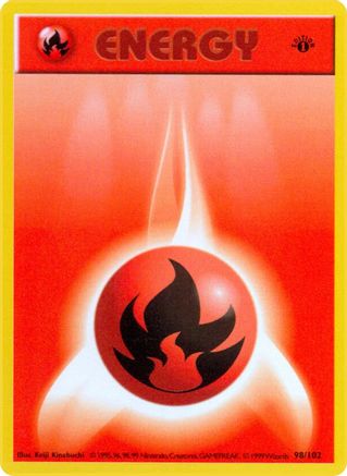 Fire Energy (98/102) [Base Set Shadowless Unlimited]