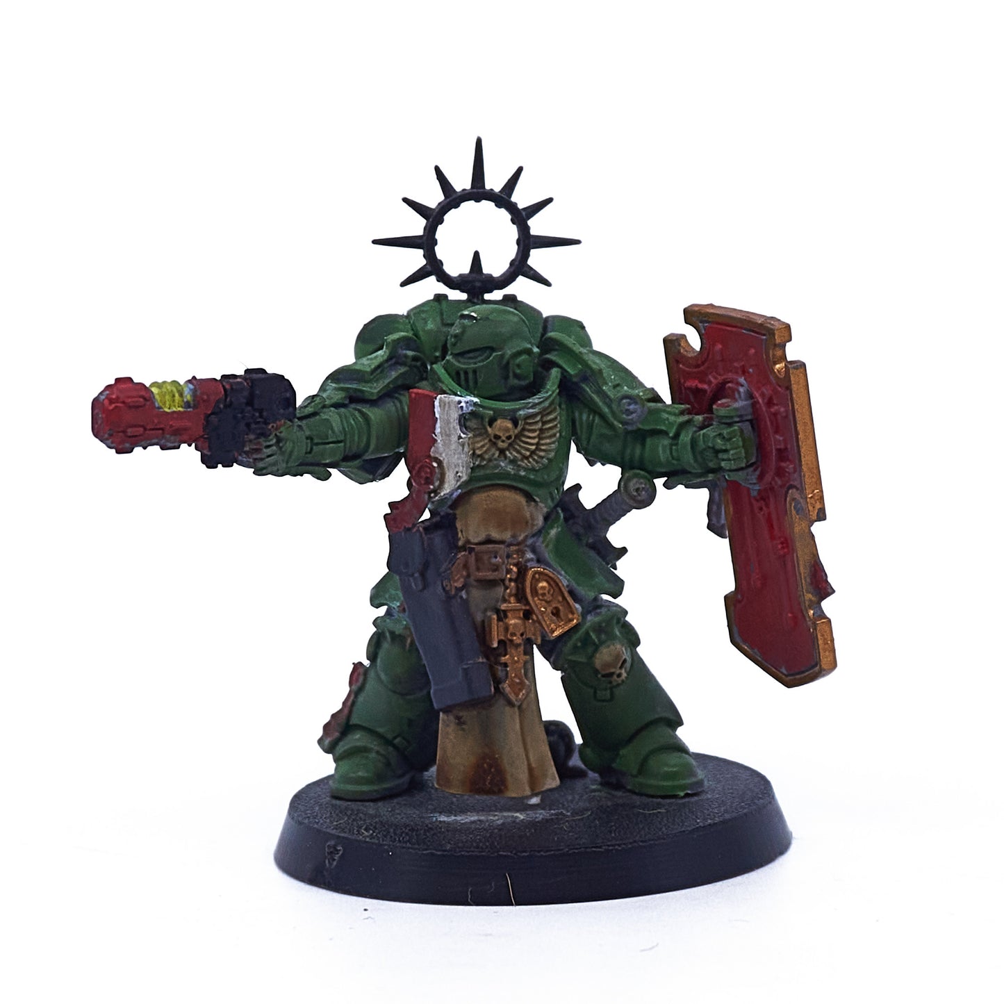 Space Marines - Lieutenant with Storm Shield (10734) - Used