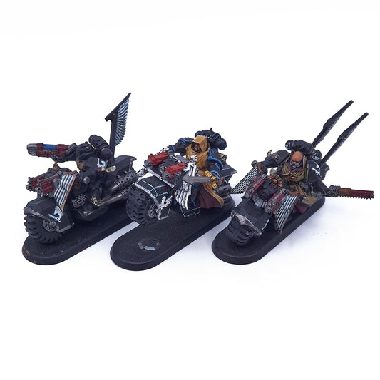 Dark Angels - Ravenwing Bike Squadron (10759) - Used
