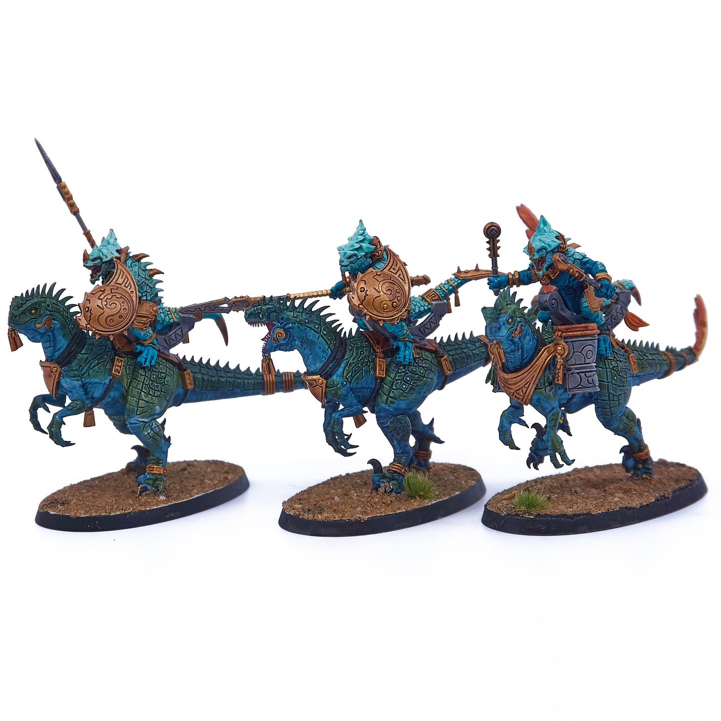 Seraphon - Aggradon Lancers (10793-V) - Used