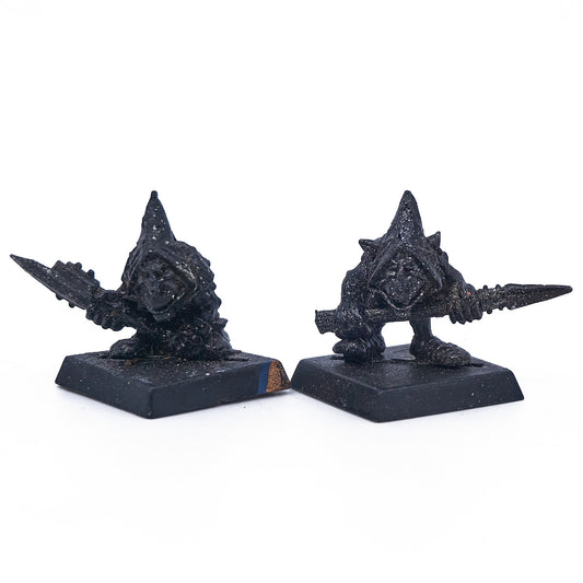 Orc and Goblin Tribes - Night Goblins with Axe & Spear 1991 (10953) - Used