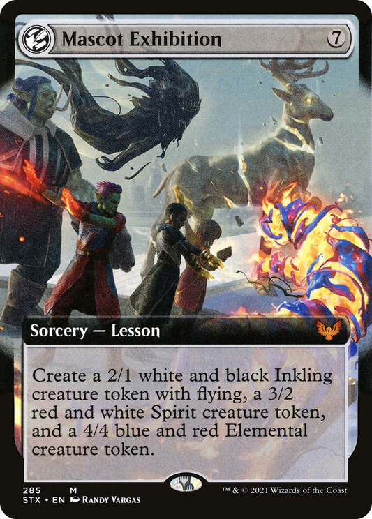Mascot Exhibition (STX-285) - Strixhaven: School of Mages: (Extended Art, lesson) Foil