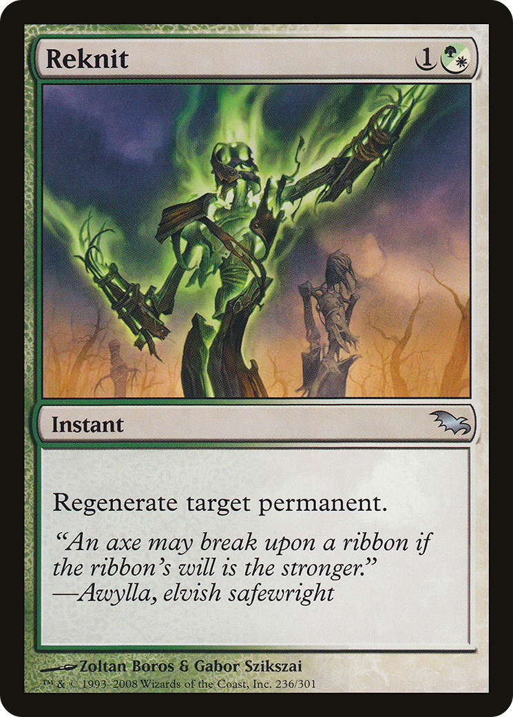Reknit (SHM-236) - Shadowmoor