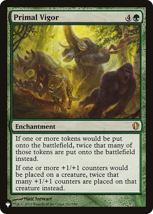 Primal Vigor [The List]