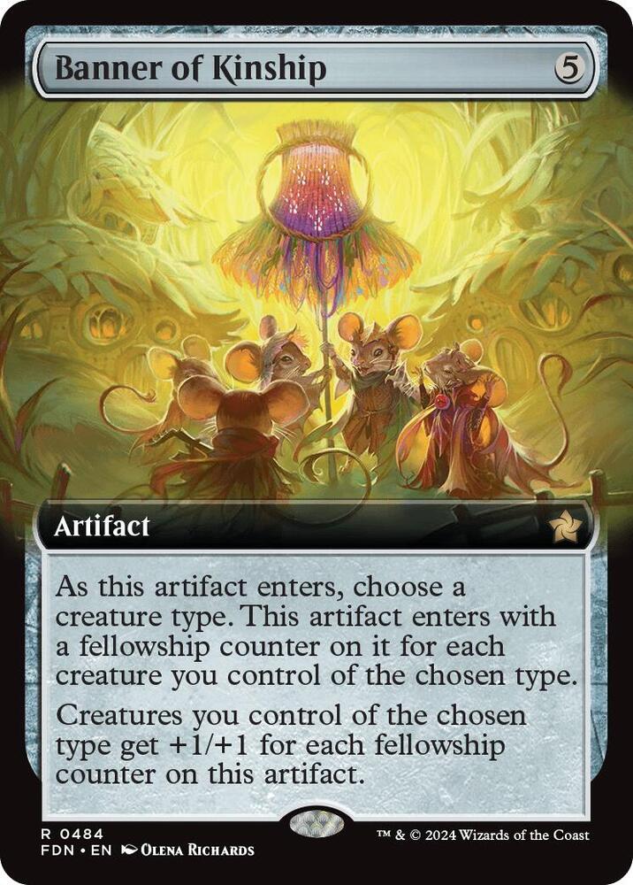 Banner of Kinship (Extended Art) (484) [Foundations]