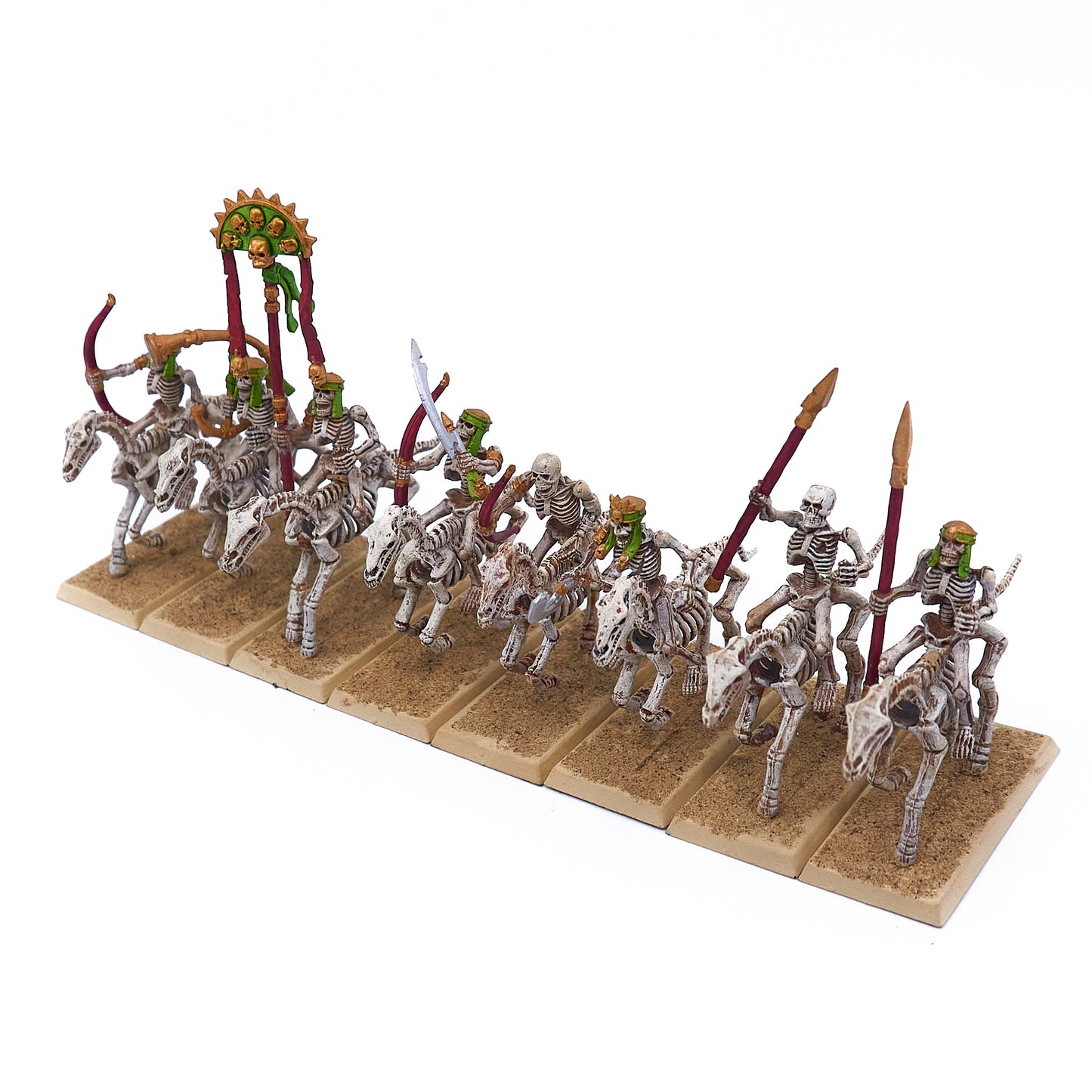 Tomb Kings of Khemri - Tomb Kings Skeleton Horsemen (11212) - Used