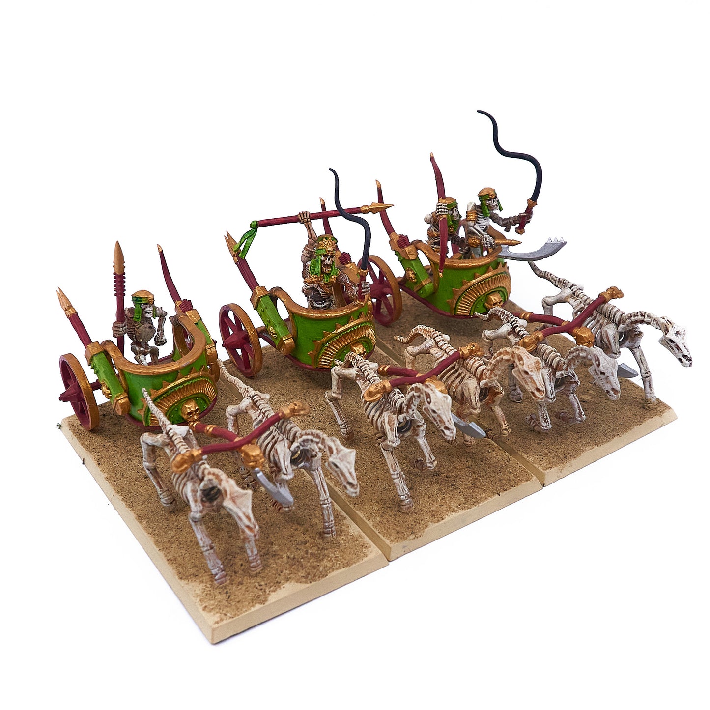 Tomb Kings of Khemri - Skeleton Chariots (11214) - Used