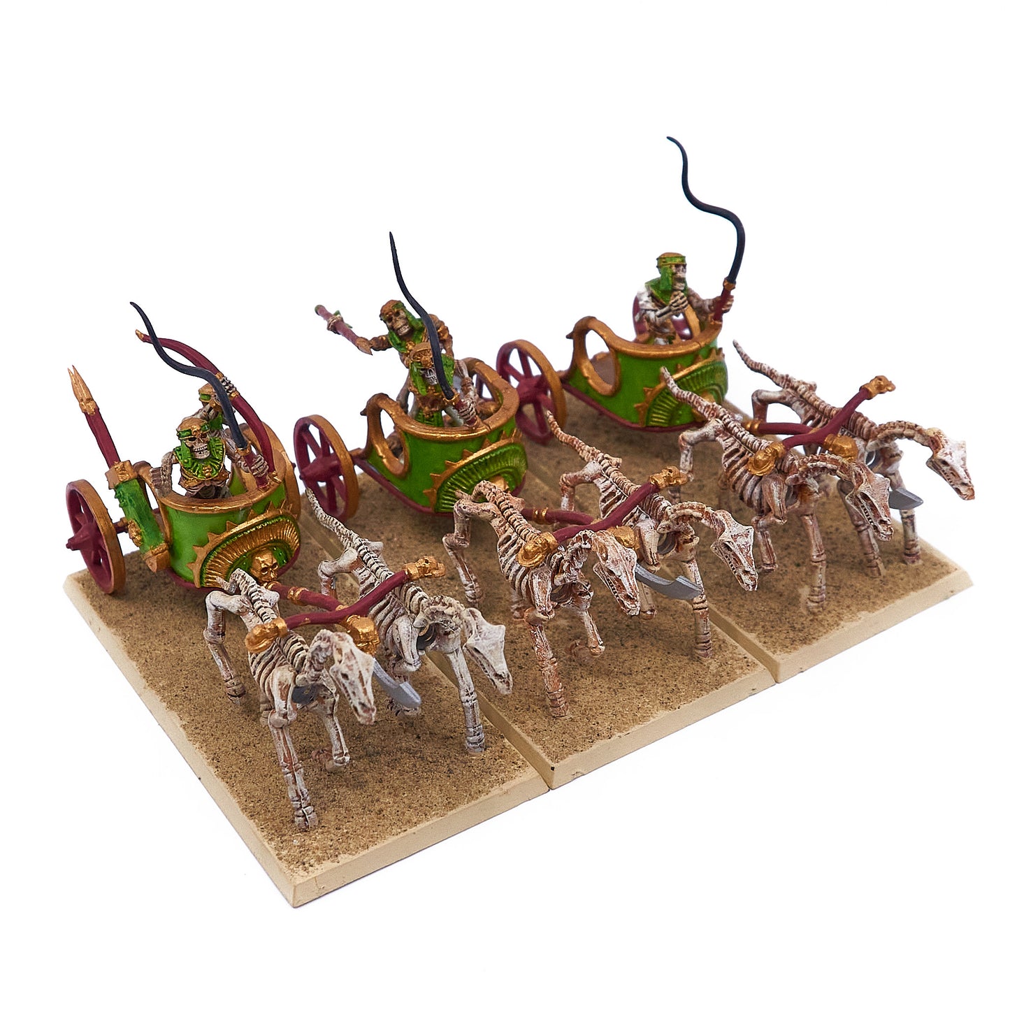 Tomb Kings of Khemri - Skeleton Chariots (11215) - Used