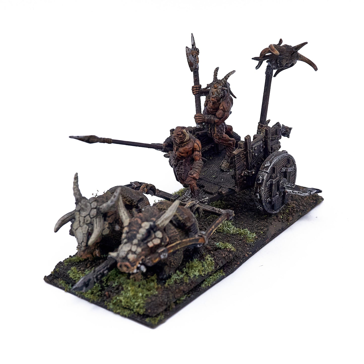 Beastmen Brayherds - Tuskgor Chariot (11373-V) - Used