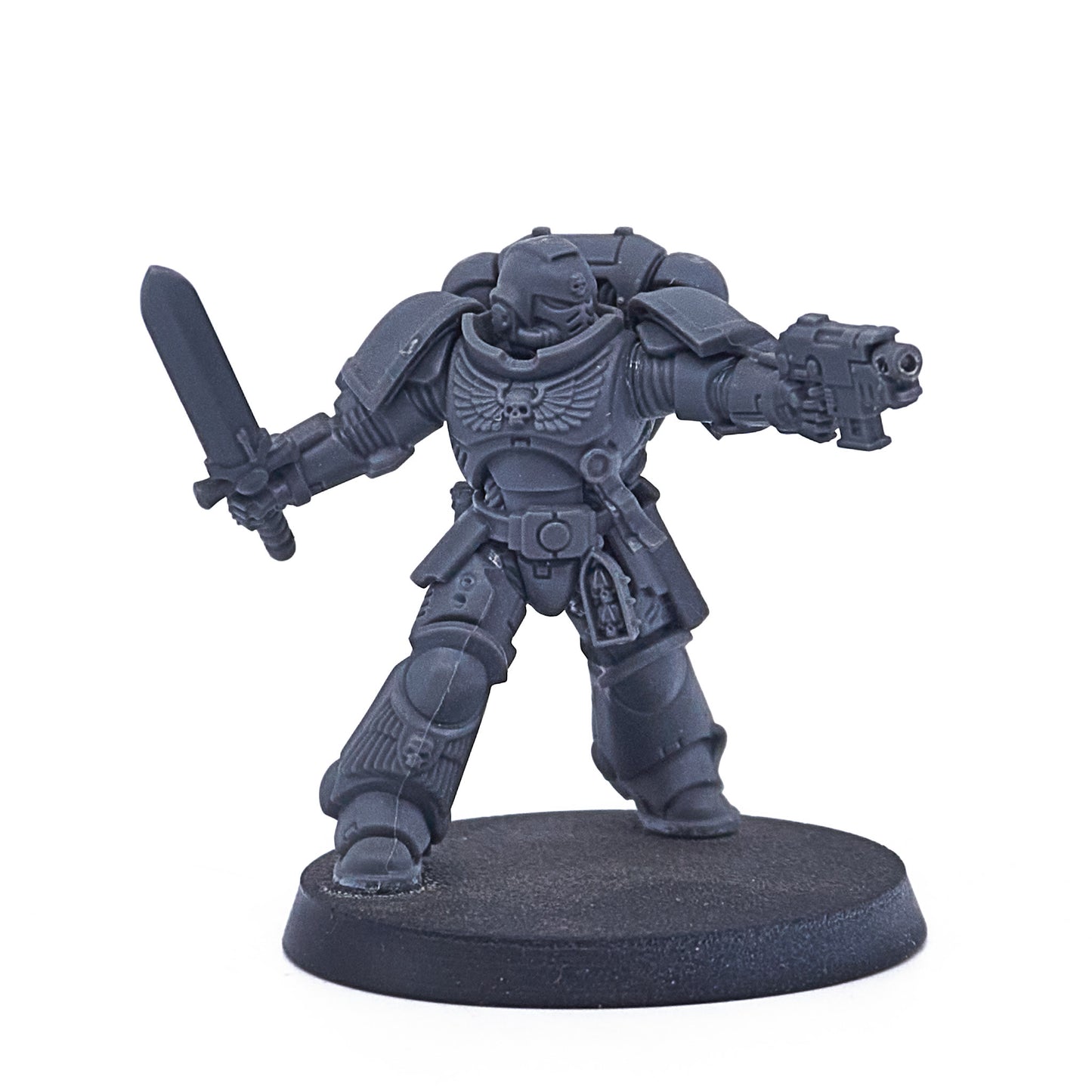 Space Marines - Primaris Lieutenant with Power Sword (11434-V) - Used