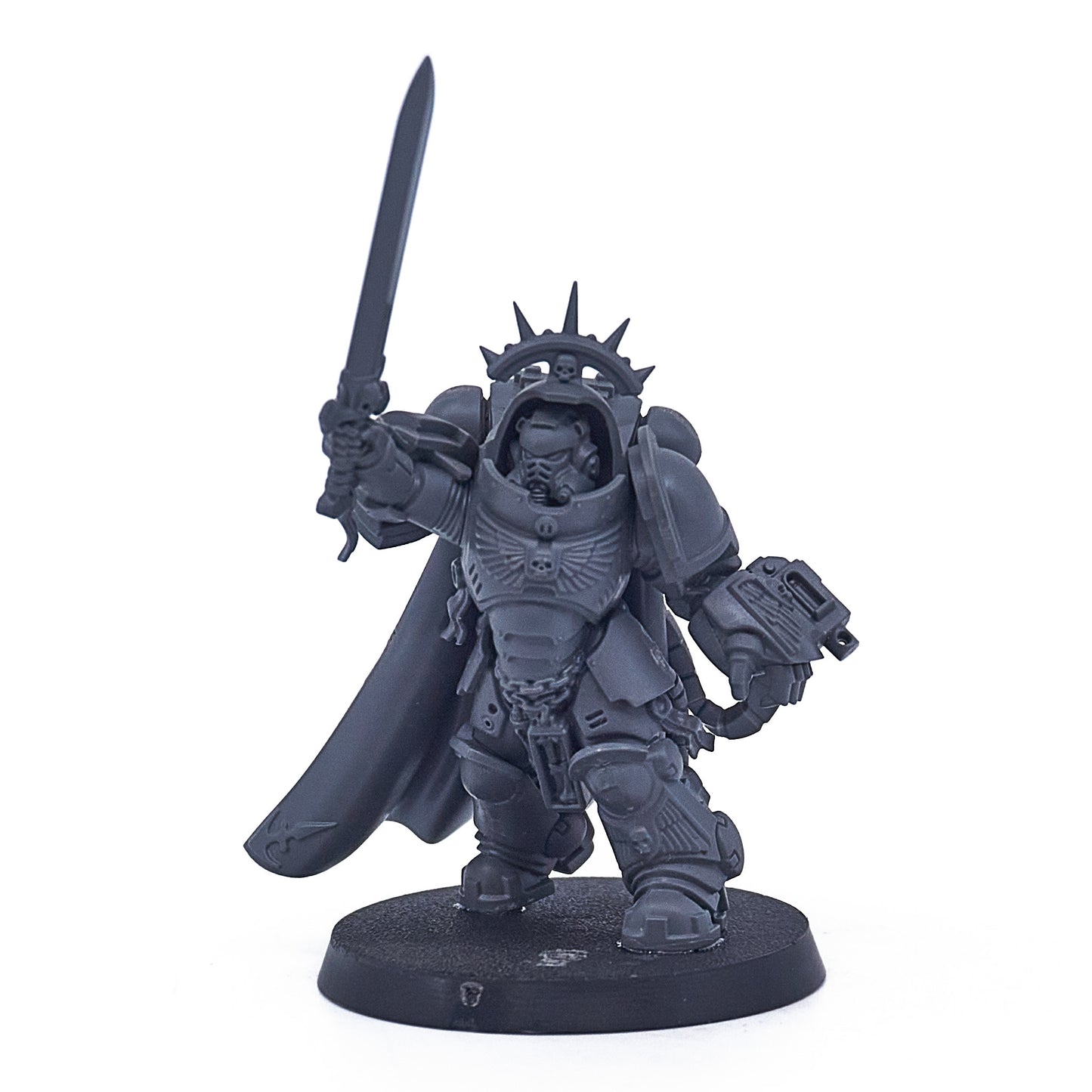 Space Marines - Captain in Gravis Armour (11435-V) - Used