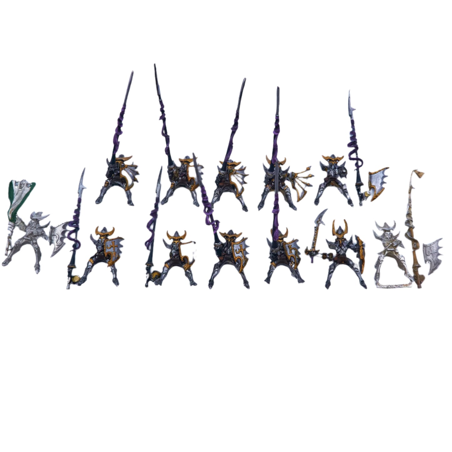 Dark Elves - Cold One Knights (Incomplete) (11576) - Used