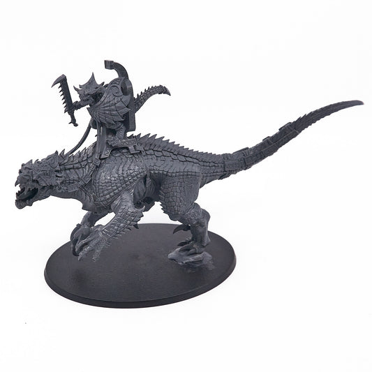 Seraphon - Saurus Scar-Veteran on Carnosaur (11993-V) - Used