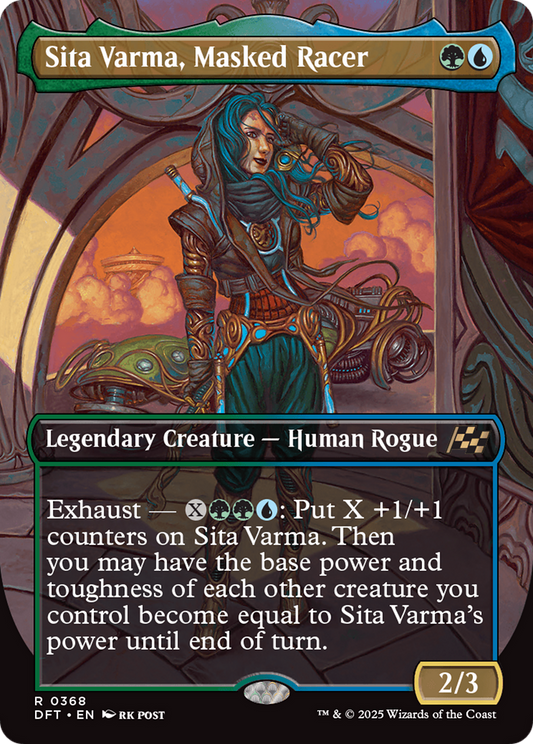 Sita Varma, Masked Racer (DFT-368) - Aetherdrift (Borderless)
