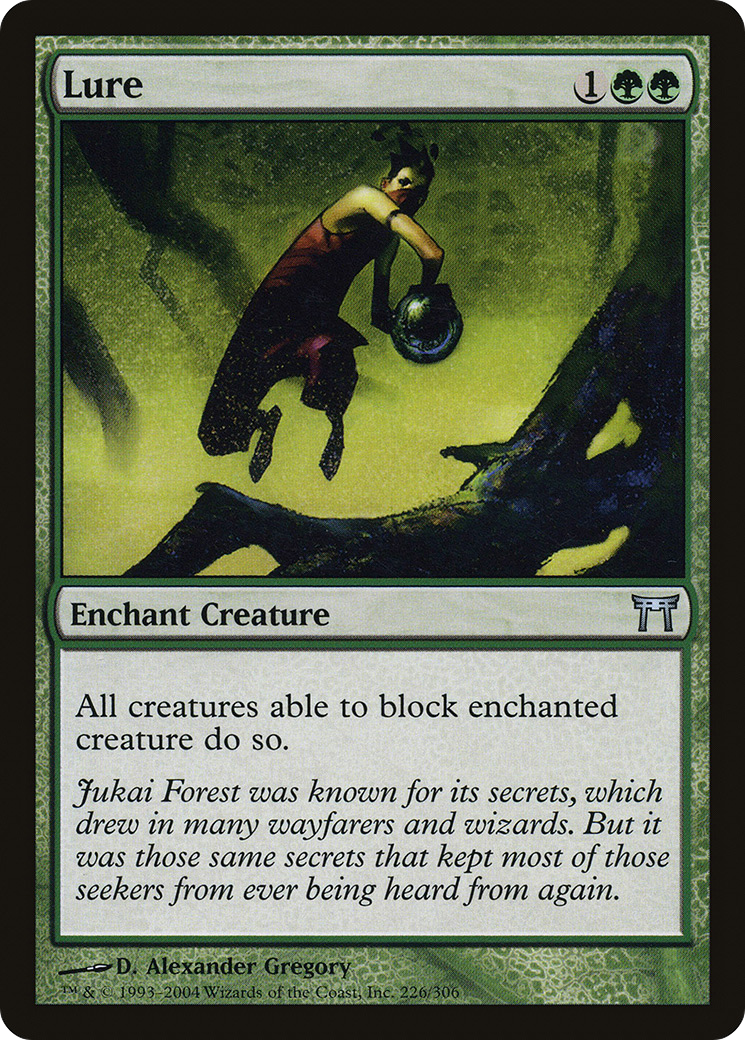 Lure (CHK-226) - Champions of Kamigawa Foil