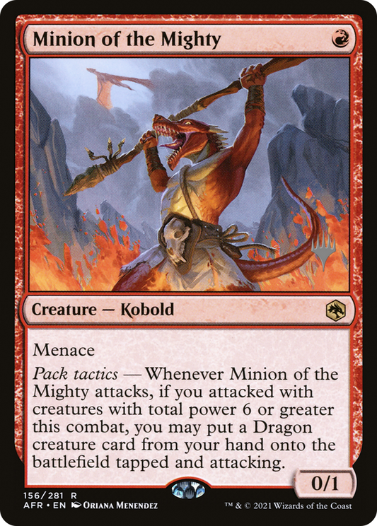 Minion of the Mighty (Promo Pack) [Dungeons & Dragons: Adventures in the Forgotten Realms Promos]