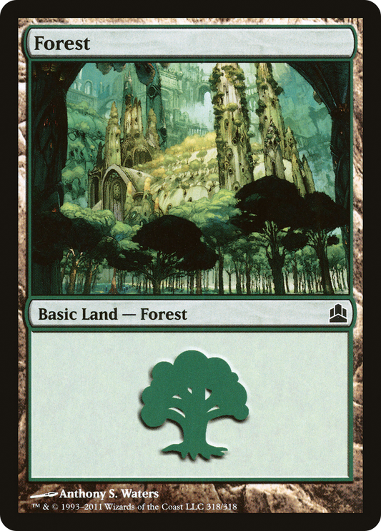 Forest (318) [Commander 2011]