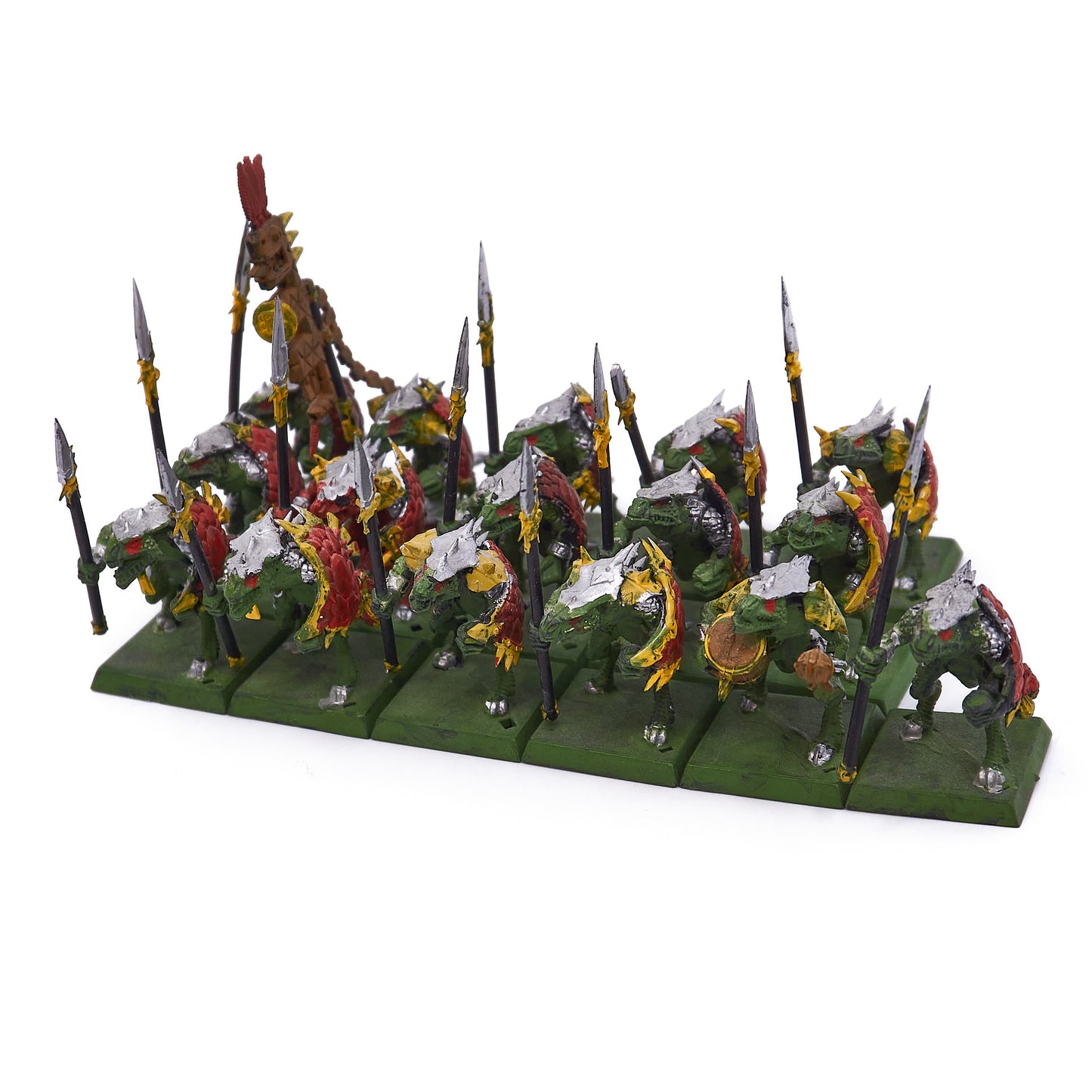 Lizardmen - Saurus Warriors (12399) - Used