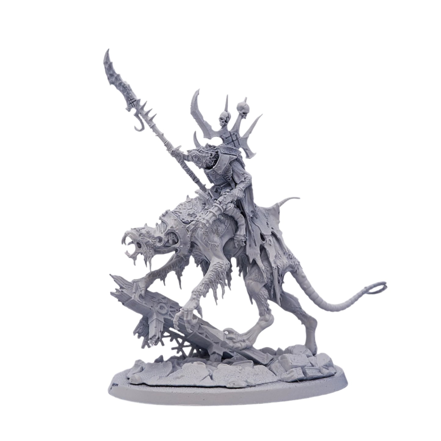 Skaven - Clawlord on Gnaw-Beast (12427-V) - Used