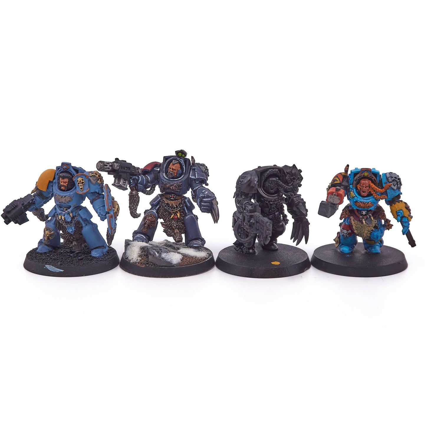 Space Wolves - Wolf Guard Terminators (12617) - Used
