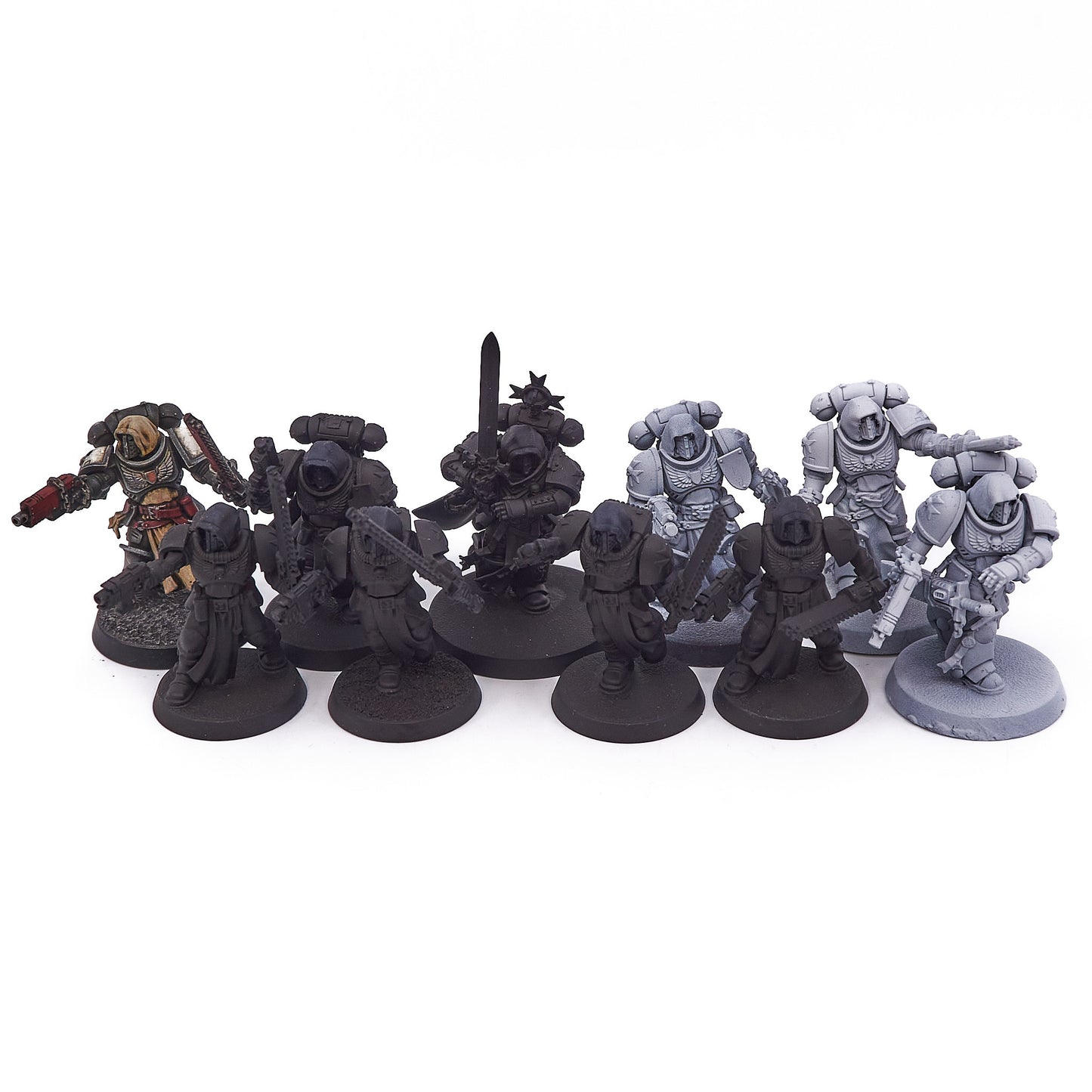Black Templars - Primaris Crusader Squad (Converted) (12706) - Used