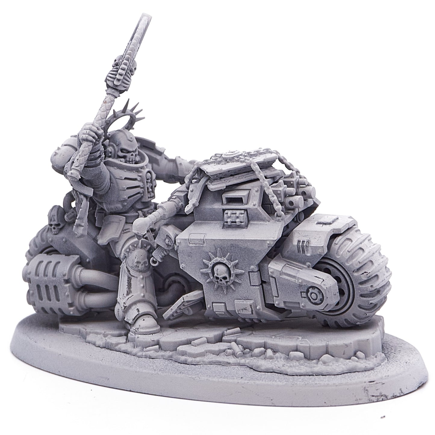 Space Marines - Chaplain on Bike (12709-V) - Used