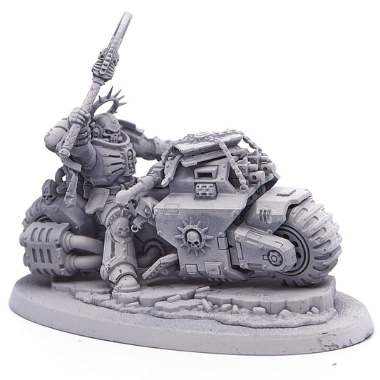 Space Marines - Chaplain on Bike (12709-V) - Used
