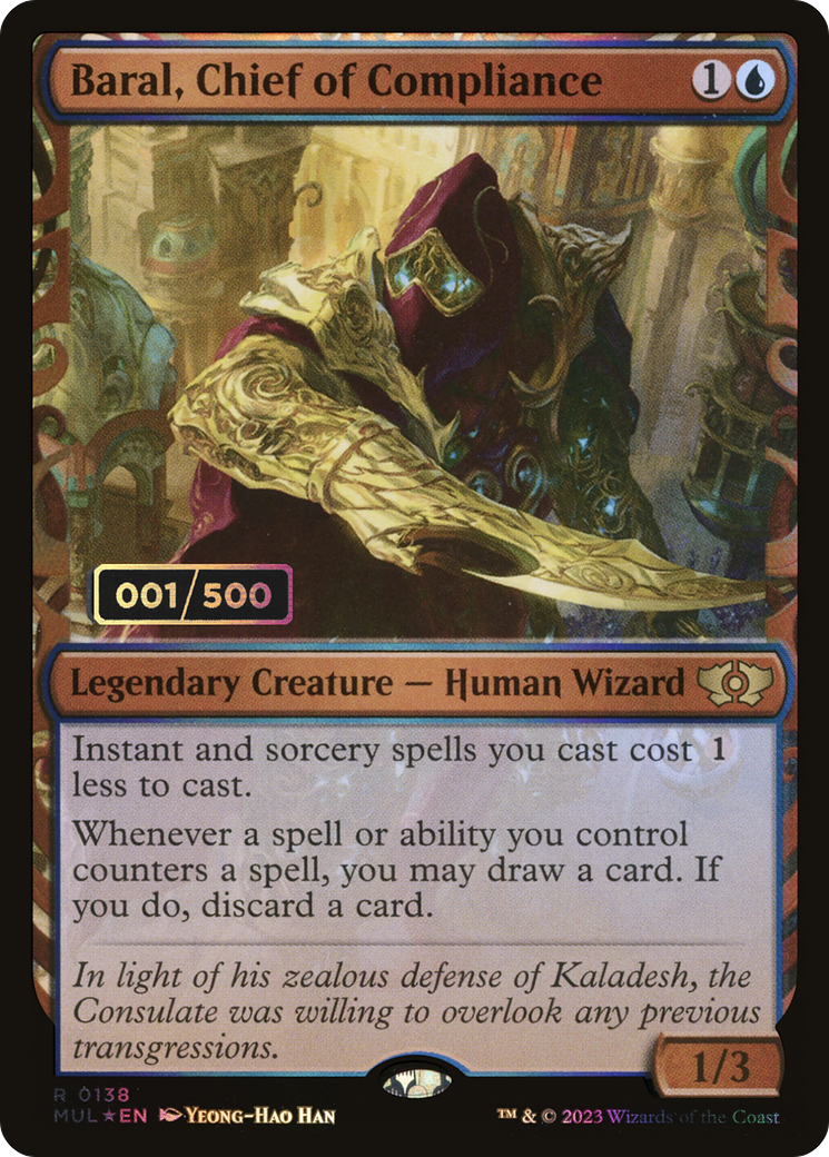 Baral, Chief of Compliance (Serialized) [Multiverse Legends]