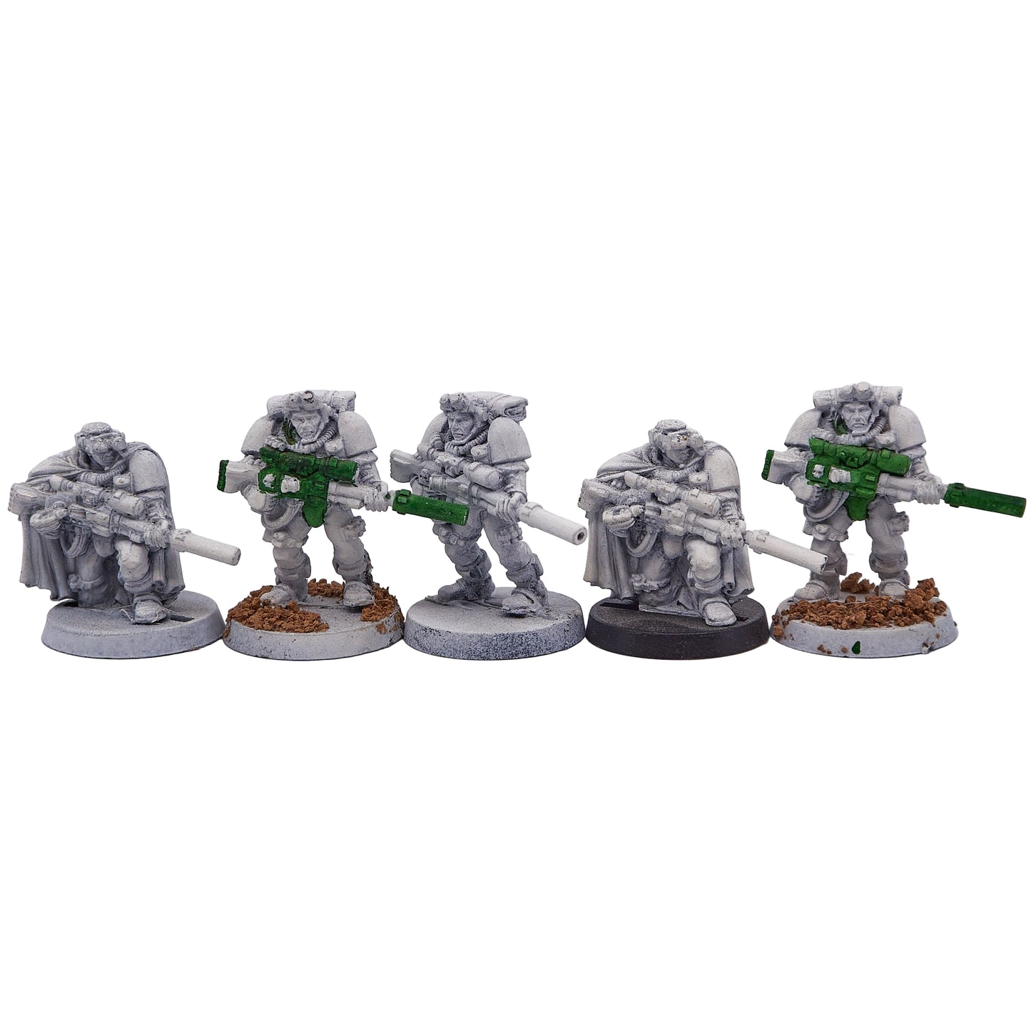 Space Marines - Scouts with Sniper Rifles (12906) - Used