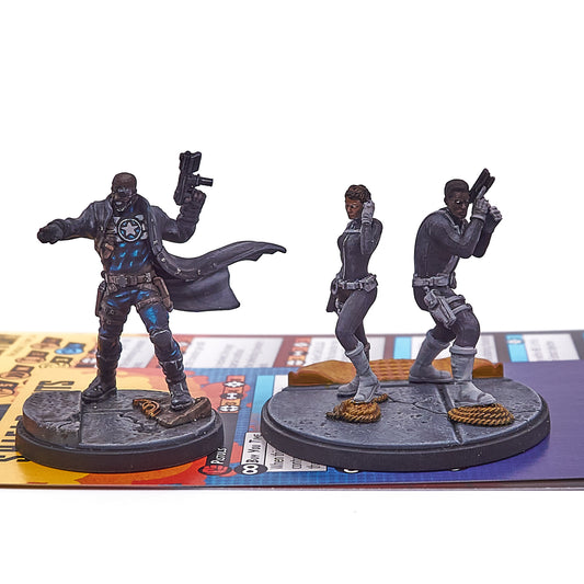 Marvel Crisis Protocol - Nick Fury & S.H.I.E.L.D. Agents (12997) - Used