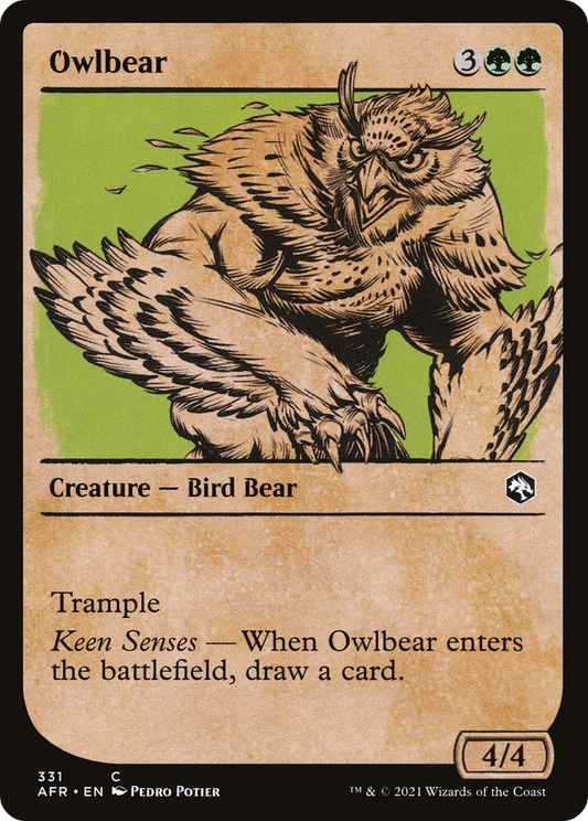 Owlbear (AFR-331) - Adventures in the Forgotten Realms: (Showcase)